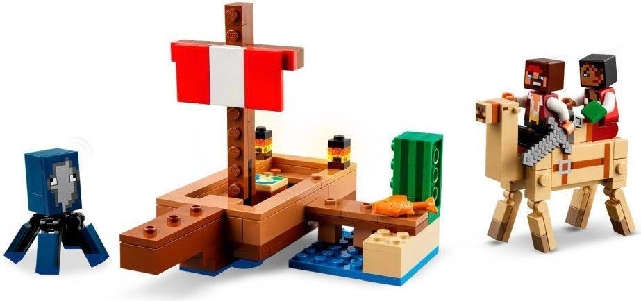 Конструктор LEGO Minecraft 21259 Путешествие на пиратском корабле