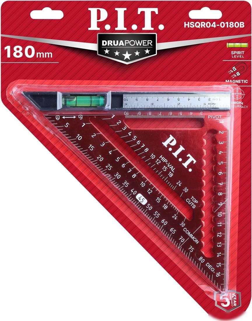 Угольник P.I.T. HSQR04-0180B
