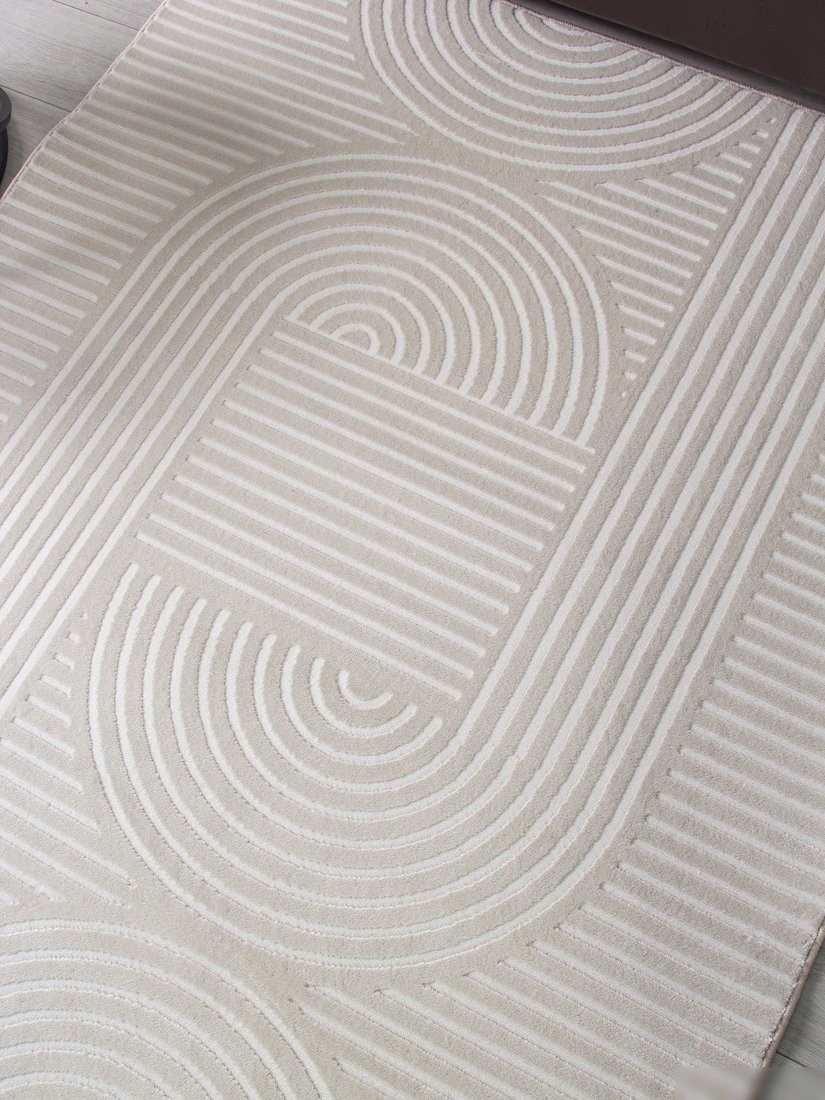 Ковер для жилой комнаты Merinos Monblan F537-STAN-CREAM (1.5x2.3)