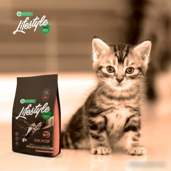 Сухой корм для кошек Nature's Protection Lifestyle с лососем NPLS45953 (1.5 кг)