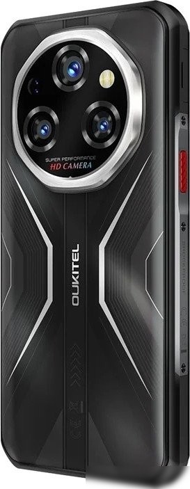 Телефон Oukitel WP55 12GB/256GB (черный/серебристый)