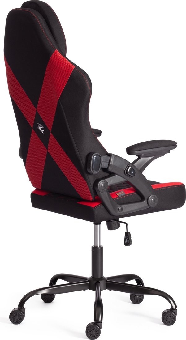 Офисное кресло TetChair iShark (ткань, черный/красный)