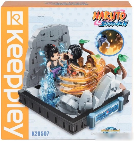 Конструктор 1toy Naruto Битва между братьями Учиха К20507