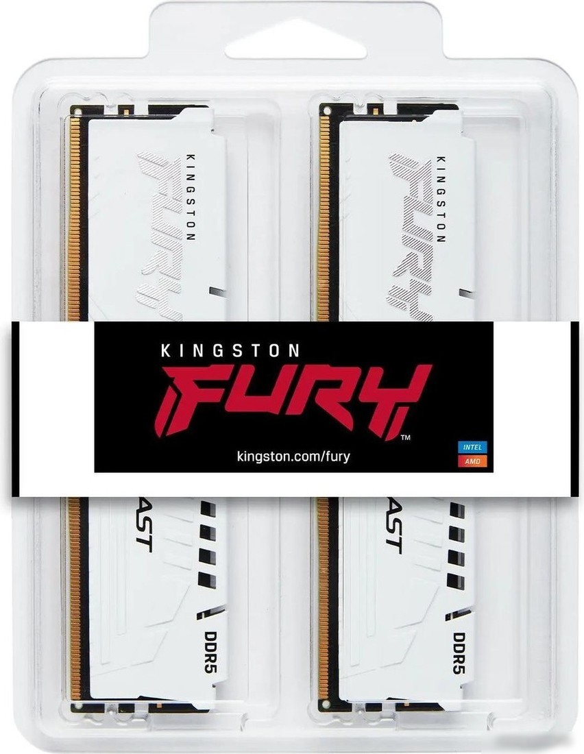 Оперативная память Kingston FURY Beast 2x16ГБ DDR5 5600 МГц KF556C36BWEK2-32