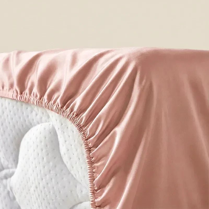 Простыня Goldtex Perle Tencel Корал 160x200x40 8028T