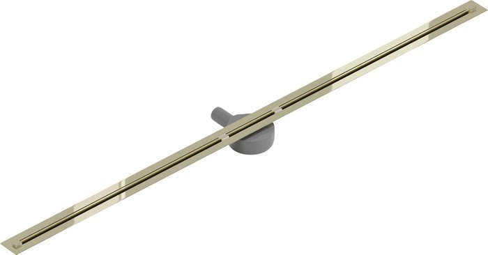 Трап/канал Mexen Flat 360 Super Slim Gold 1551150