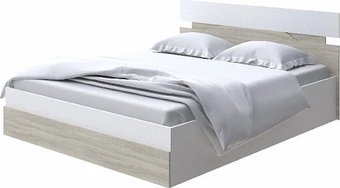 Кровать Ormatek Proson Milton с ПМ 140x200 (белый/ясень шимо светлый)