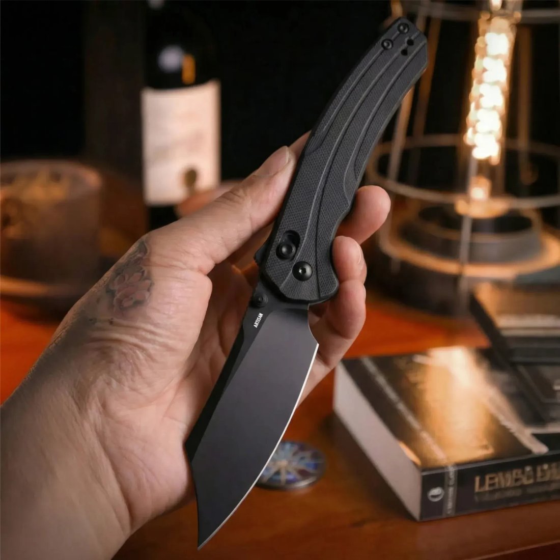 Складной нож Artisan Cutlery Simoon 1882P-BBK