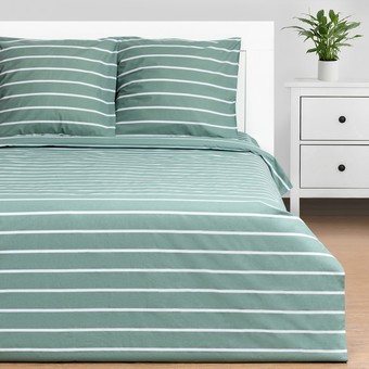 Постельное белье Этель Mint stripes 6632206