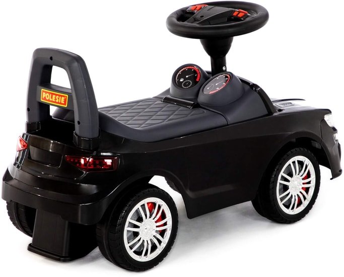 Каталка Полесье SuperCar №6 84613 (черный)