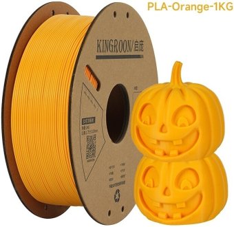 Филамент Kingroon PLA 1.75мм NPLA008 (1 кг, оранжевый)