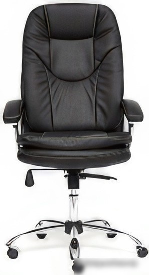 Кресло TetChair Softy Lux (иск. кожа, черный)