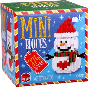 Конструктор Unicon Mini Blocks. Снеговичок 68512 10380024