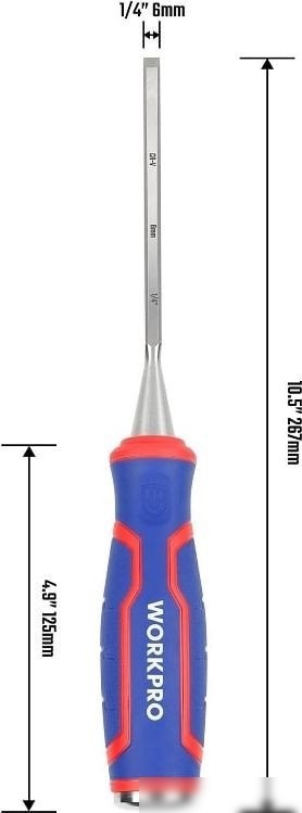 Стамеска Workpro WP243004