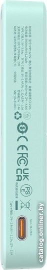 Внешний аккумулятор Baseus MagPro Magnetic Bracket Wireless Fast-Charging Power Bank 20W 5000mAh (мятный, китайская версия)