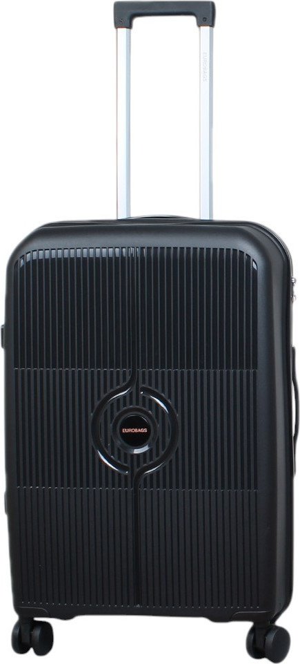 Чемодан-спиннер Eurobags PP-N98 (М, черный)