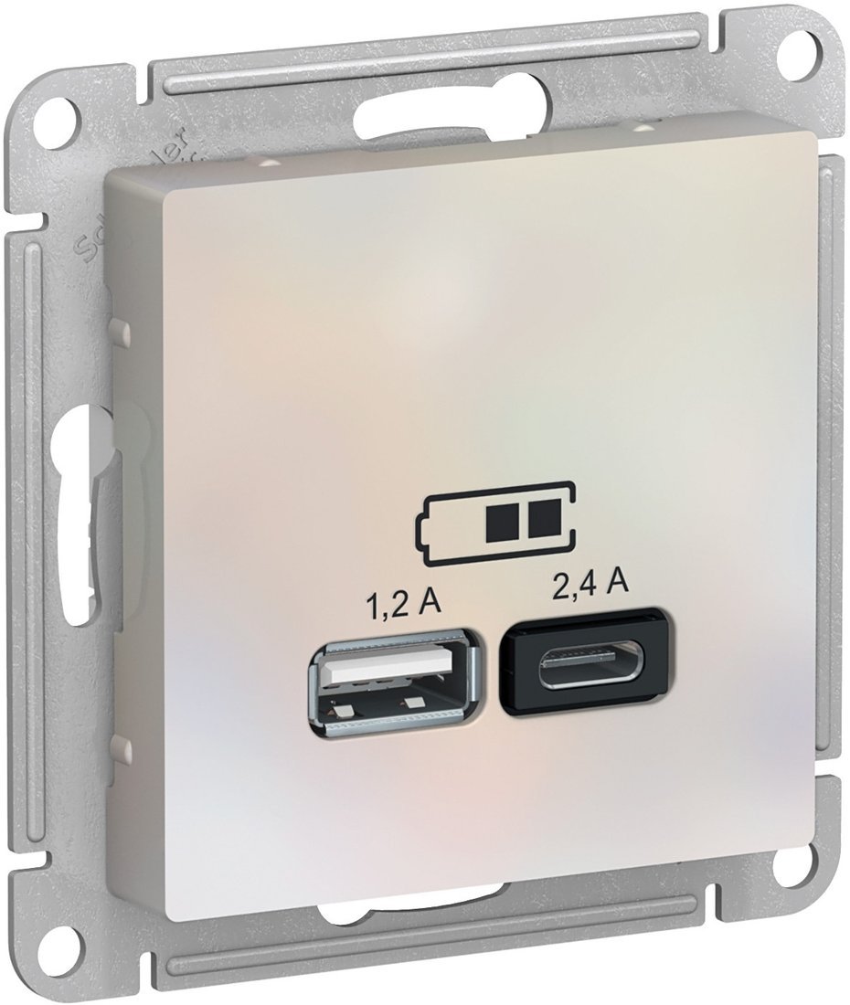 Розетка USB Systeme Electric AtlasDesign ATN000439