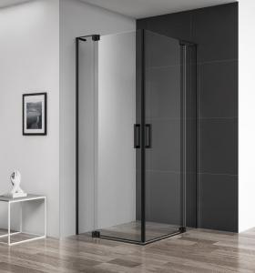 Душевой уголок Cezares SLIDER-AH-2-70/80-100/110-C-NERO