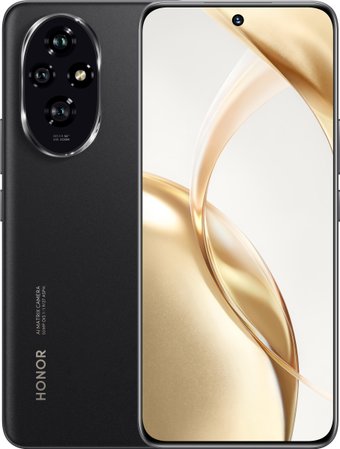 Телефон HONOR 200 12GB/256GB международная версия (вельветовый черный)