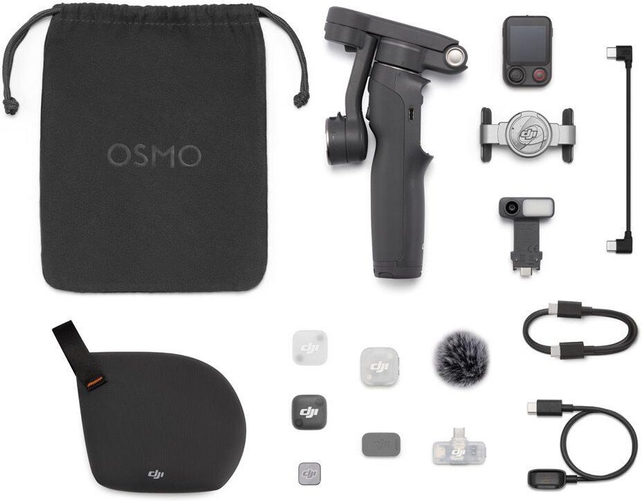 Стабилизатор DJI Osmo Mobile 8P Creator Combo (темно-серый)