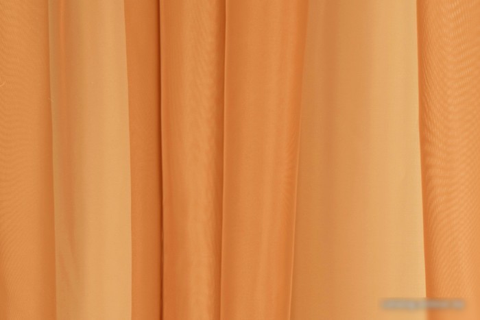 Комплект гардин Delfa Voile СТШ/Д-050 Voile/8819 2x2.5 м (мандарин, 2 шт)