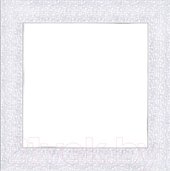 Фоторамка Декарт 40x40 8Л3090 (белый/серебристый)