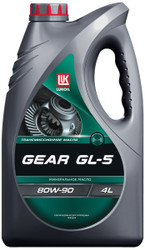 Трансмиссионное масло Лукойл Gear GL-5 80W-90 4л