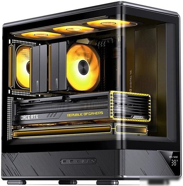 Корпус Jonsbo D200 (черный)