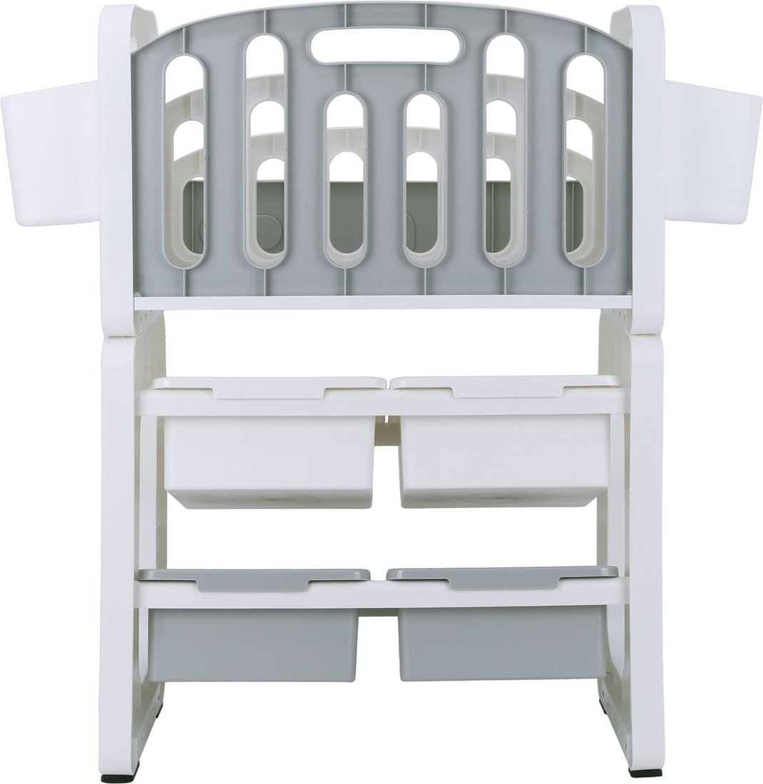 Стеллаж Brabix Kids CR-002 533298 (белый/серый)