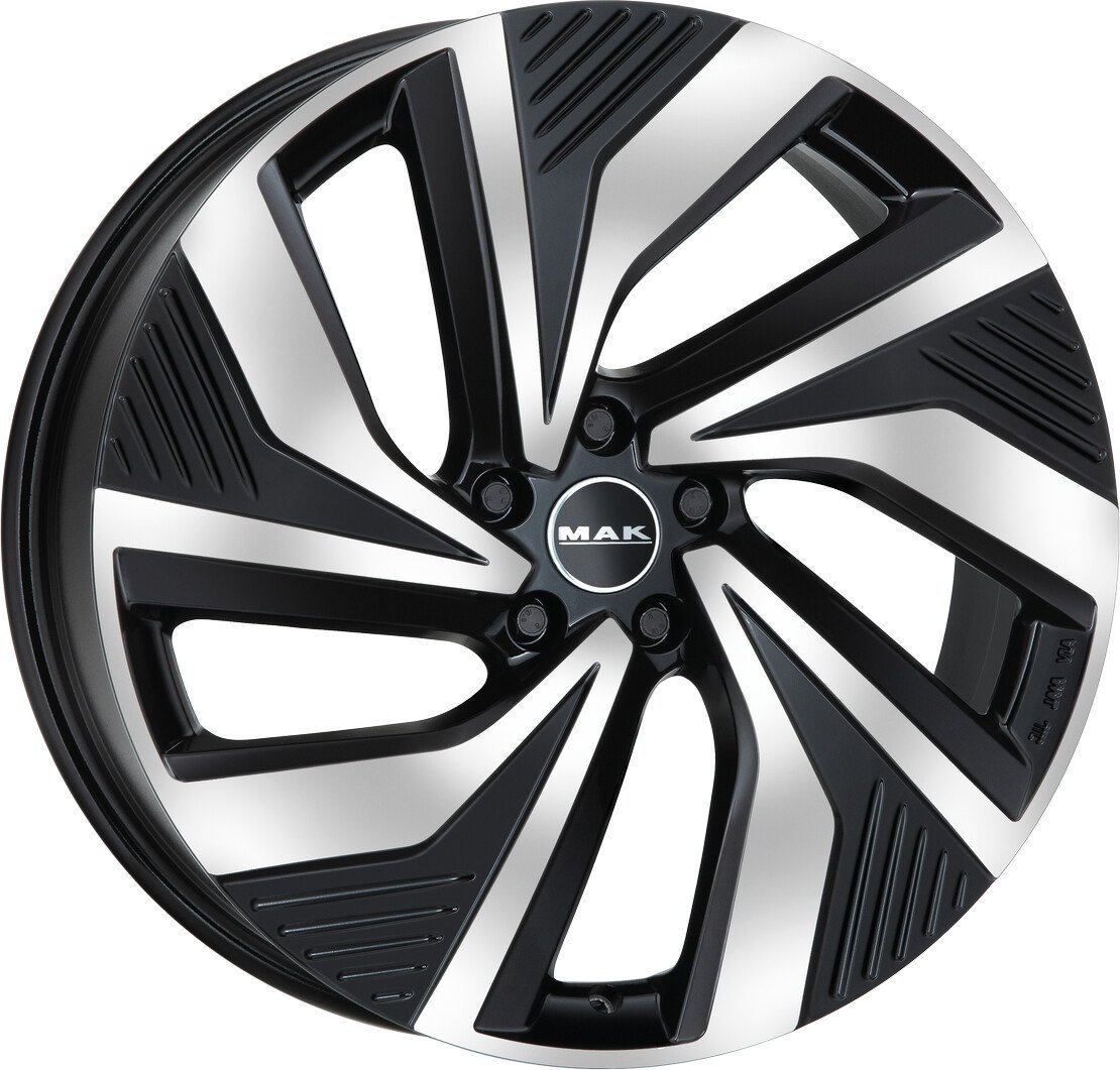 Литые диски MAK Electra 21x9" 5x112мм DIA 57.1мм ET 42мм Black Mirror
