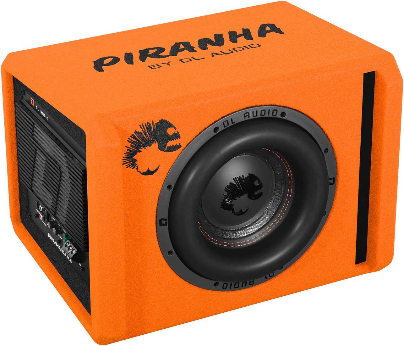 Корпусной активный сабвуфер DL Audio Piranha 10A Orange V.3