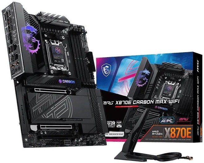 Материнская плата MSI MPG X870E Carbon Max WiFi