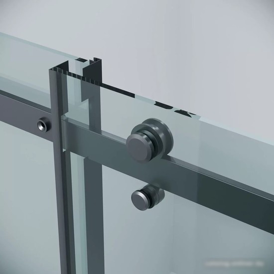 Душевой уголок Grossman Classic 130x90x195 120.K33.04.1390.21.00 (черный матовый/прозрачное стекло)