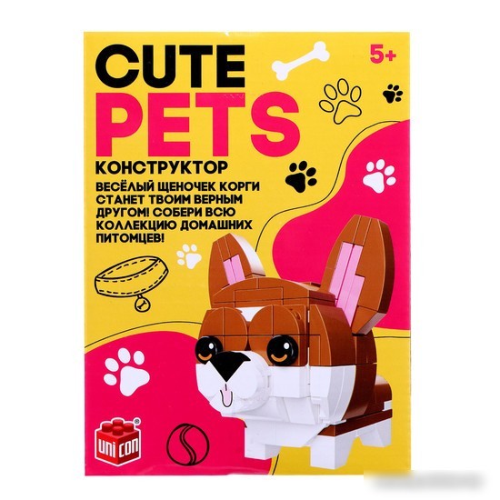 Конструктор Unicon Cute pets 9278949 Корги