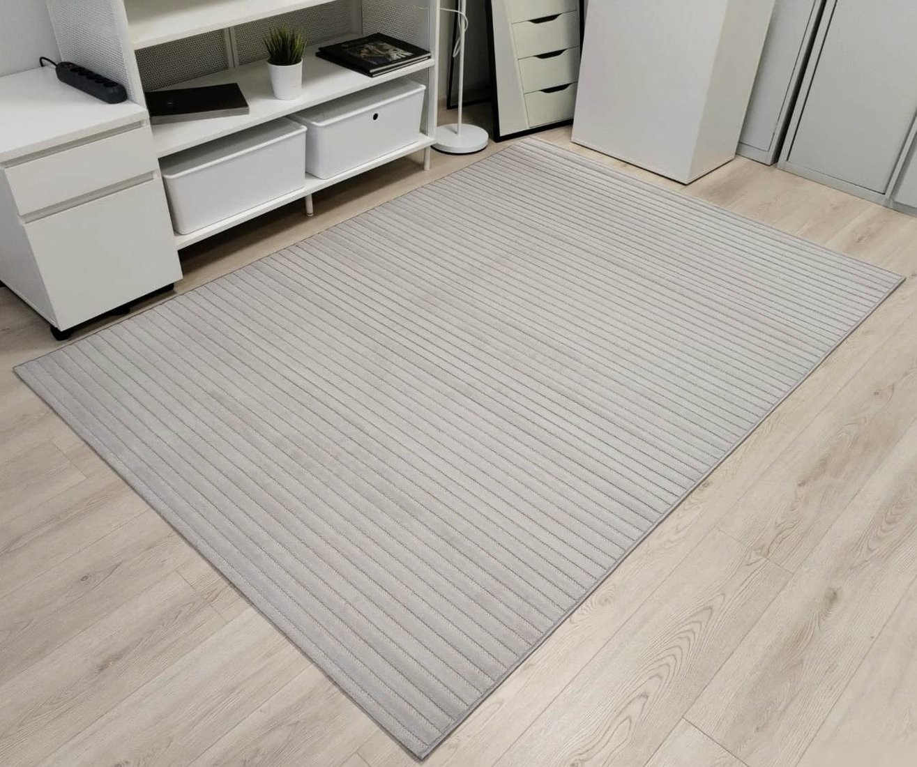 Ковер для жилой комнаты Radjab Carpet Сканди Сизаль Прямоугольник 10935A 12274RK (1.6x3, Grii/Grii)