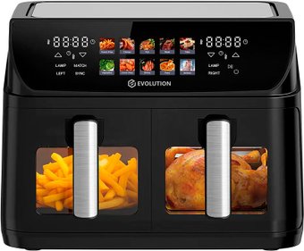 Аэрогриль (аэрофритюрница) Evolution AIRO DualGrill Pro 10L