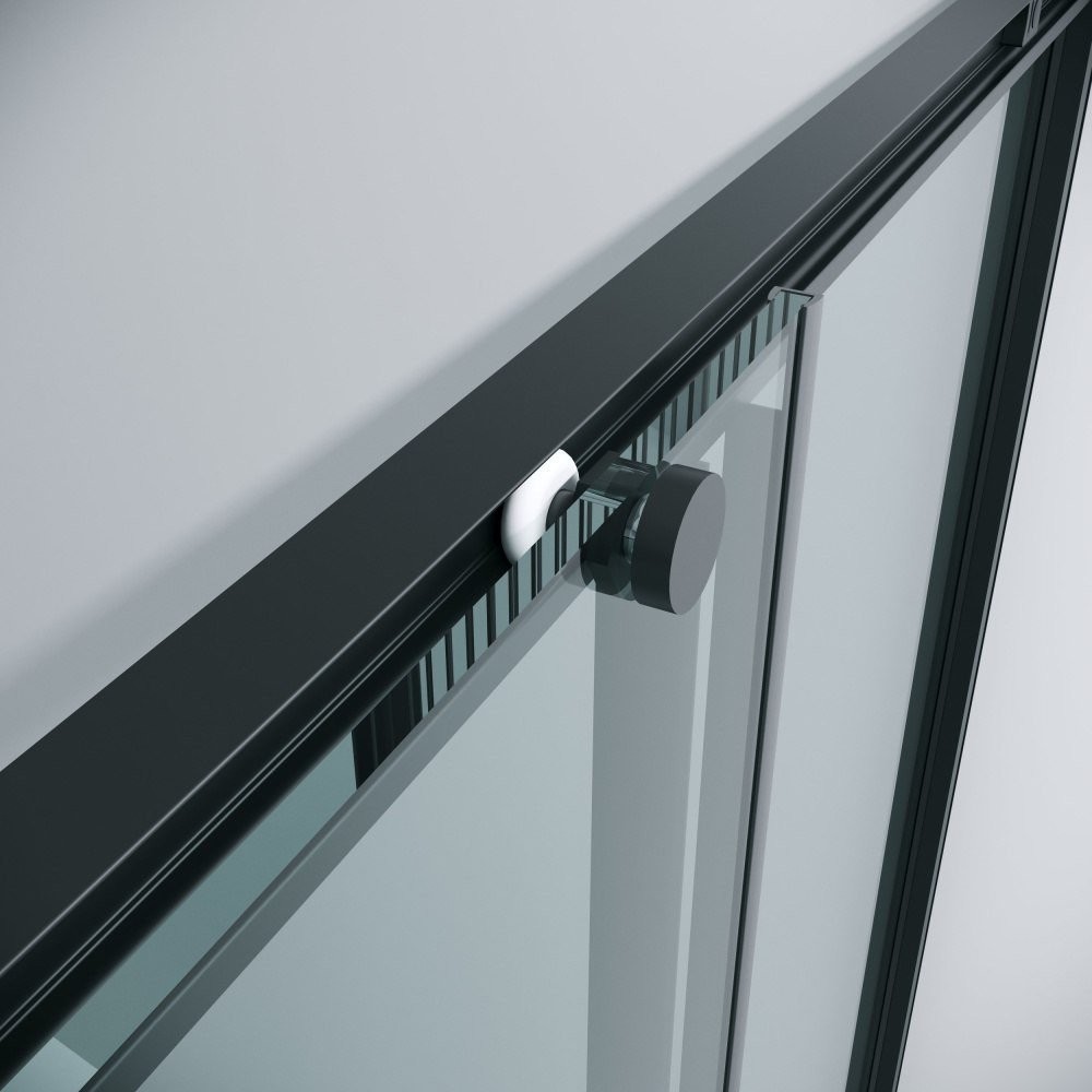 Душевой уголок Grossman Galaxy 100x70x195 300.K33.01.1070.21.00 (черный матовый/прозрачное стекло)