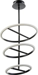 Подвесная люстра BayerLux Селли 9626303 (черный/золото)