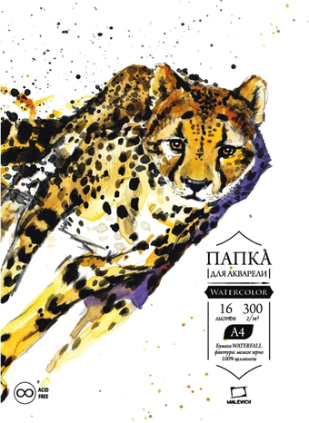 Набор бумаги для рисования Малевичъ Waterfall 402203 (16 л)