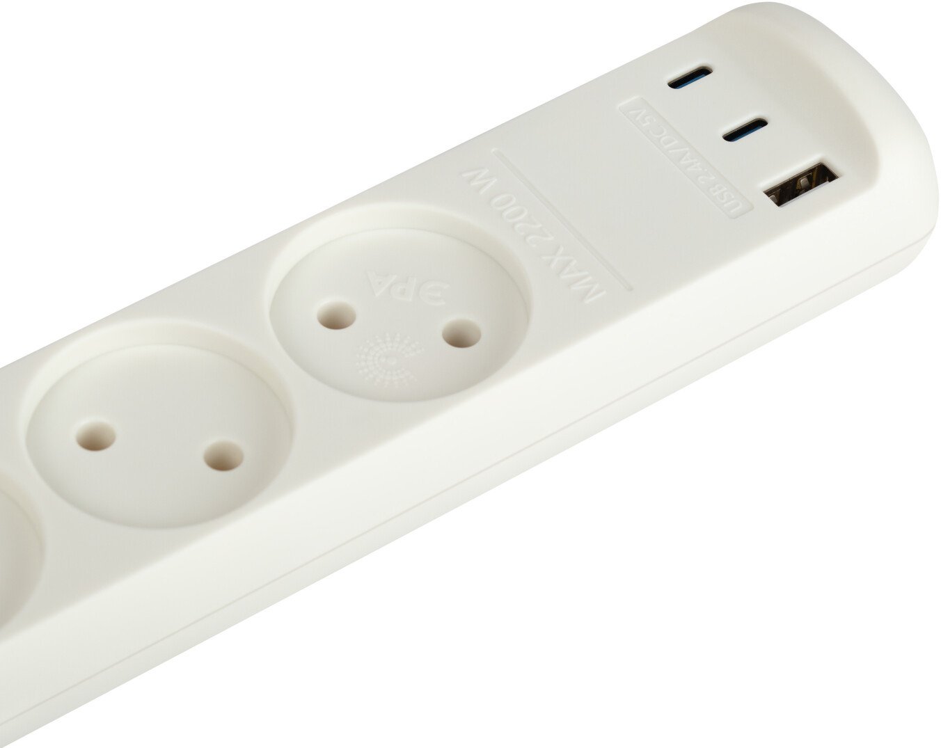 Удлинитель ЭРА U-3-3m-USB-W Б0069076