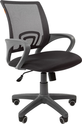 Кресло CHAIRMAN 696 grey (серый/черный)