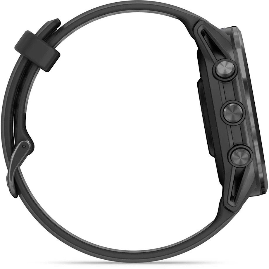 Умные часы Garmin Forerunner 970 47 мм (темно-серый/серый)