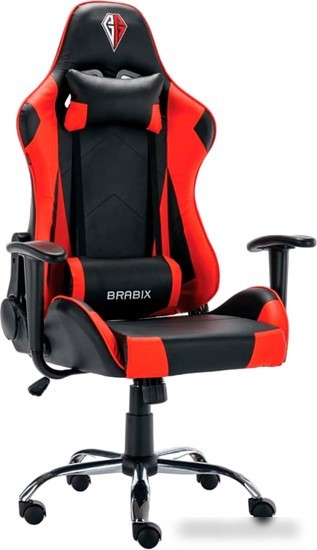 Офисное кресло Brabix Hunter Gm-130 532797 (черный/красный)