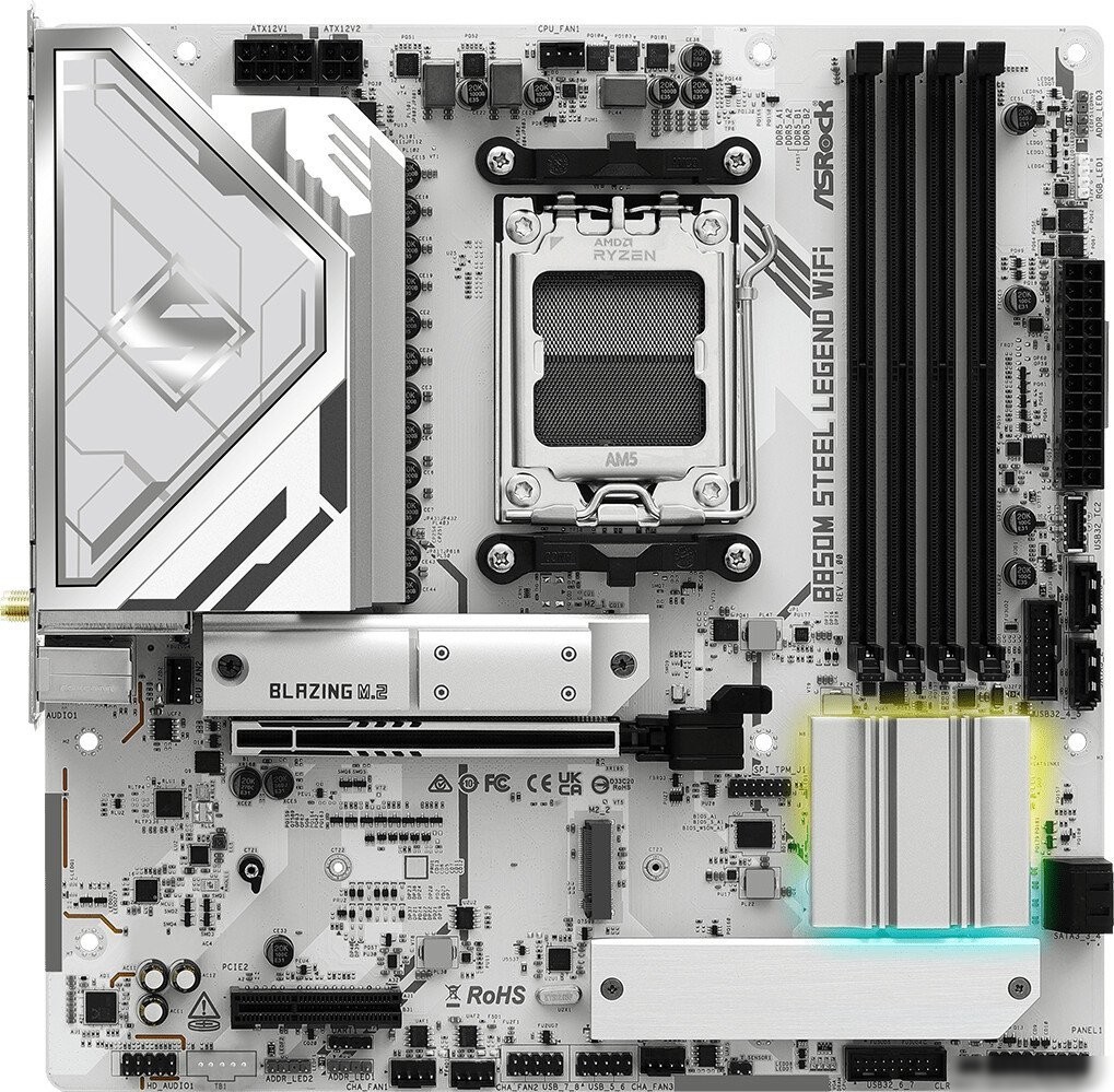 Материнская плата ASRock B850M Steel Legend WiFi