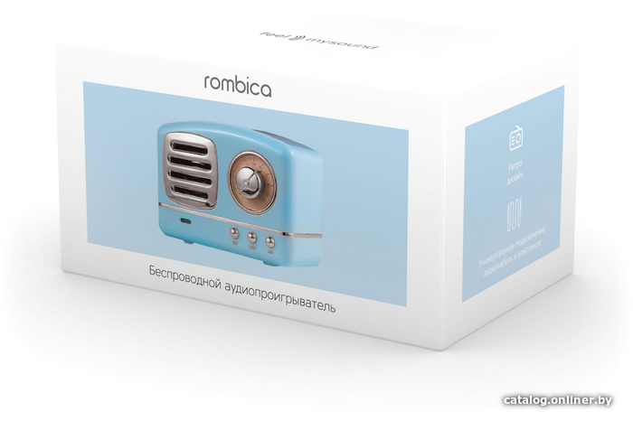 Беспроводная колонка Rombica mysound Soul (синий)