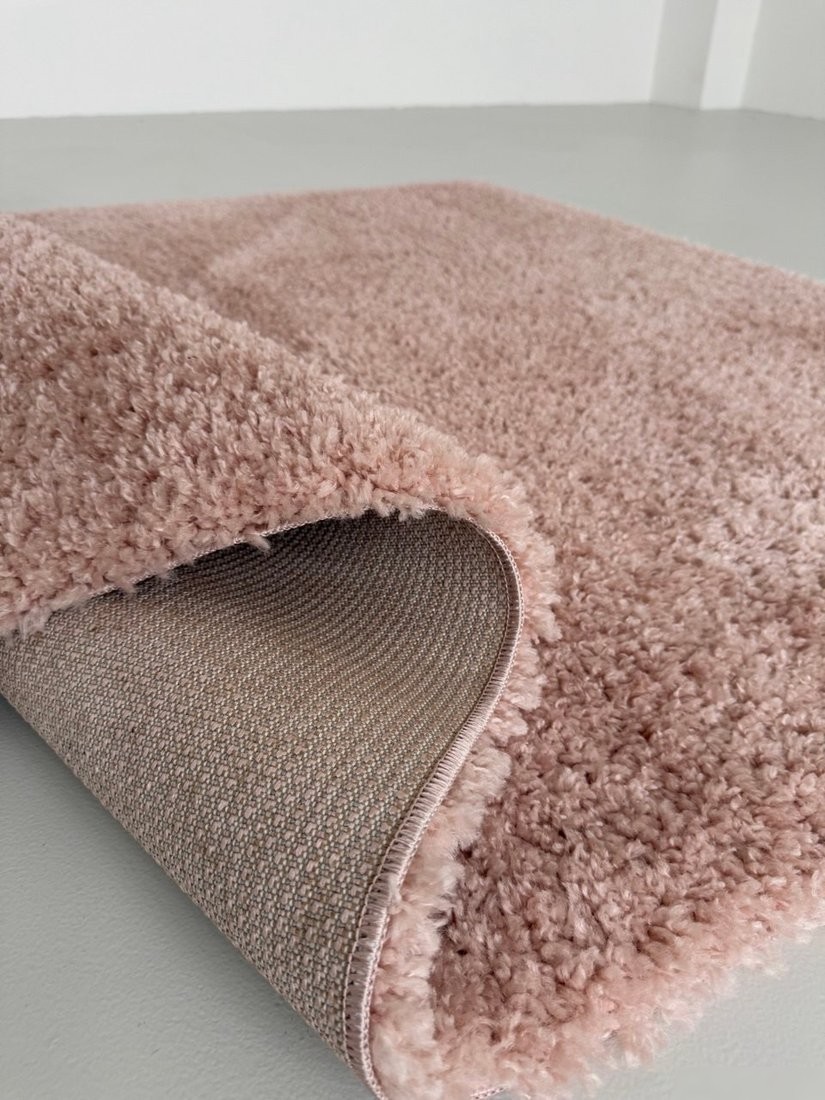 Ковер для жилой комнаты LAXMI Fluffy 01 прямоугольник (1.6x3, Blush)
