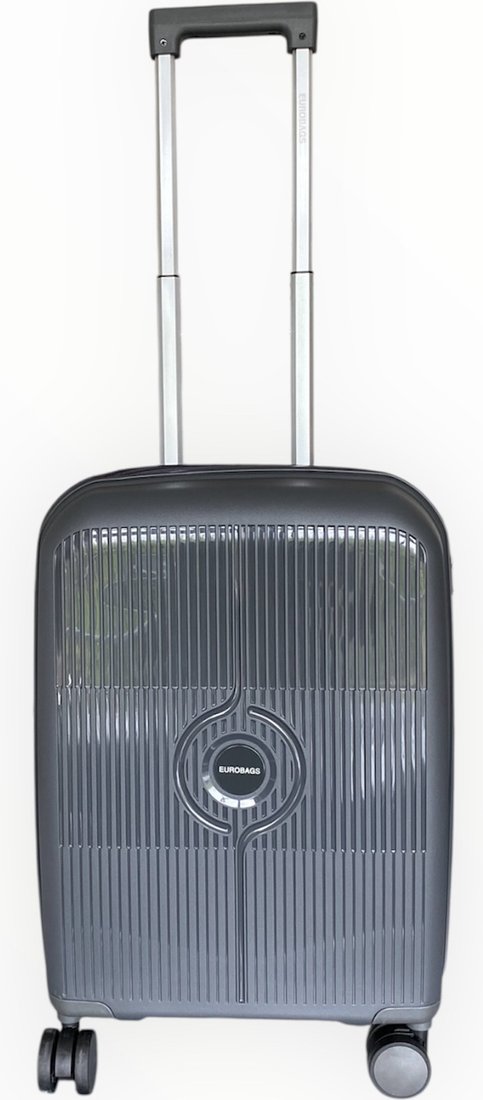 Чемодан-спиннер Eurobags PP-N98 (S, графитовый)