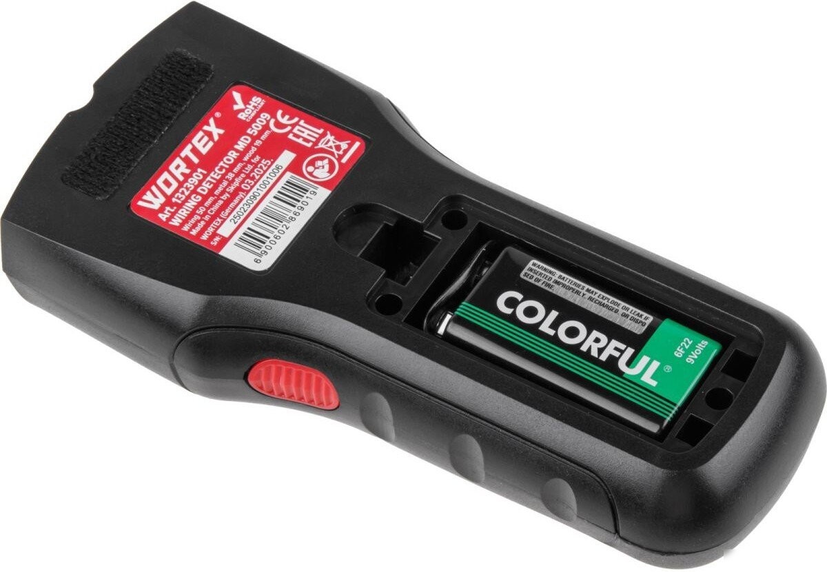 Детектор скрытой проводки Wortex MD 5009