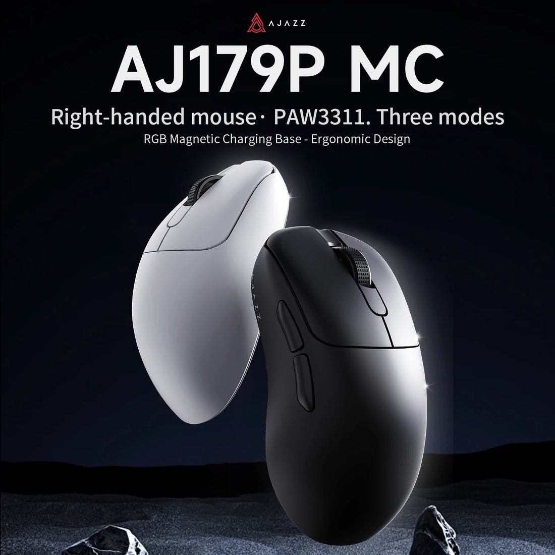Игровая мышь Ajazz AJ179P MC (черный)