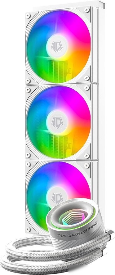 Система жидкостного охлаждения для процессора ID-Cooling FX360 INF White